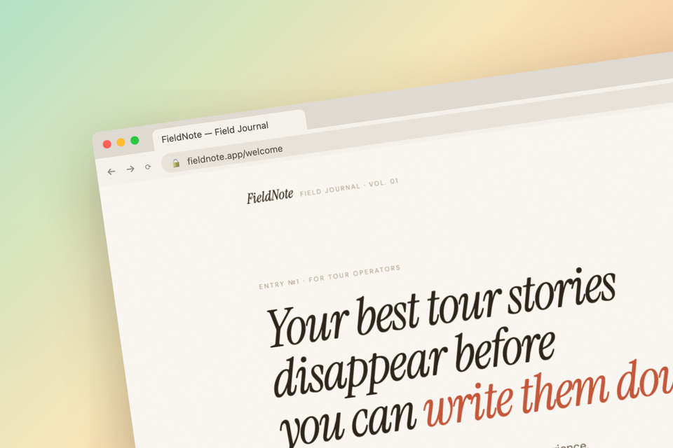 FieldNote App